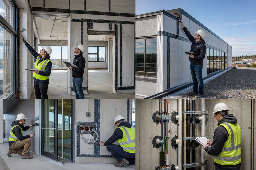Large Building Airtightness Testing Checklist