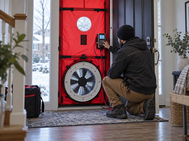 Blower Door Test Cost